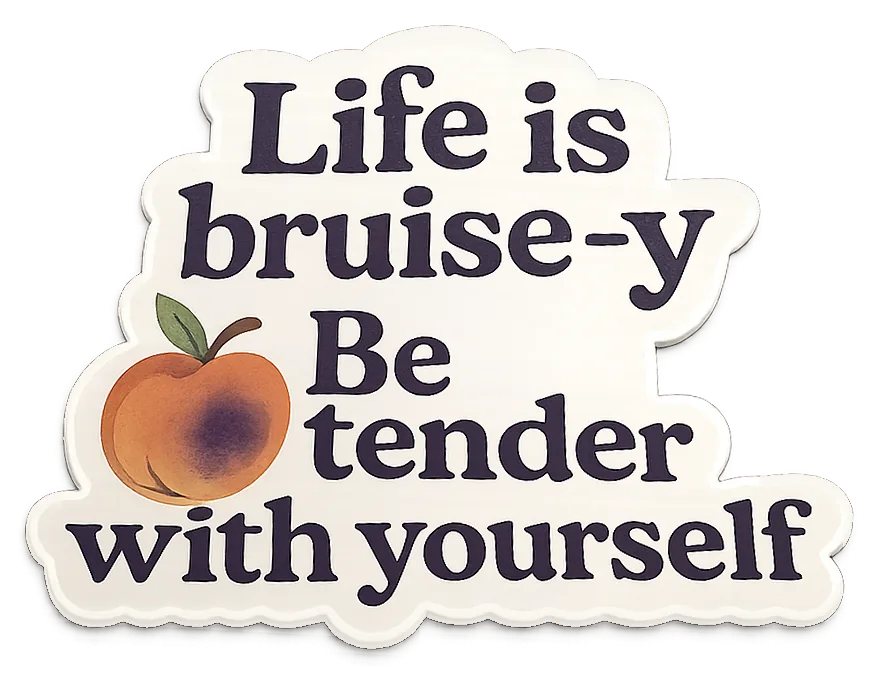Life Is Bruis-y sticker